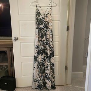 Floral H&M Maxi Dress - size 8